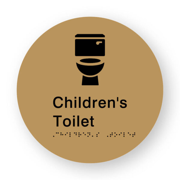 Children's Toilet (SKU-BSSC-CT) Gold