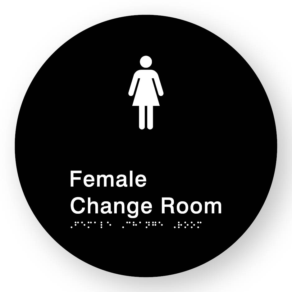 Female Change Room (SKU-BSSC-FCR) Black