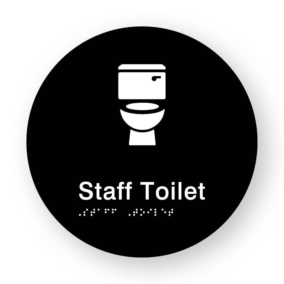 Staff Toilet (SKU-BSSC-ST) Black