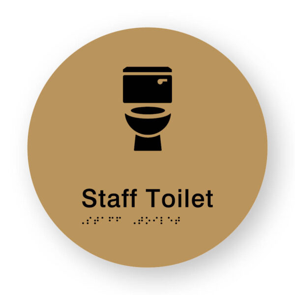 Staff Toilet (SKU-BSSC-ST) Gold