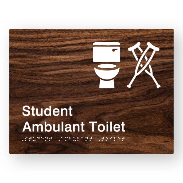 Student Ambulant Toilet (T - C) - (SKU-BSS-STAT) Dark WDGR