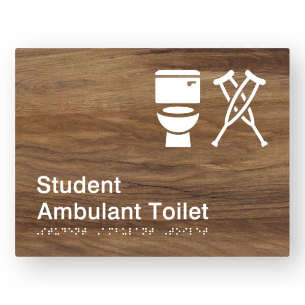 Student Ambulant Toilet (T - C) - (SKU-BSS-STAT) Mid WDGR