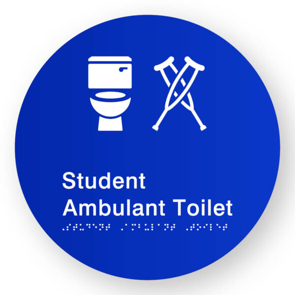 Student Ambulant Toilet (T-C) - (SKU-BSSC-STAT) Blue