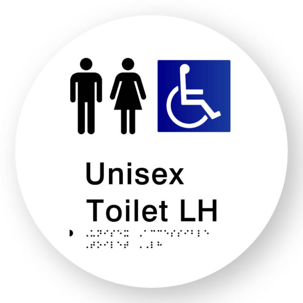 Unisex Accessible Toilet LH (SKU-BSSC-UATL) White
