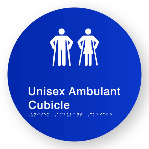Unisex Ambulant Cubicle (SKU-BSSC-UAC) Blue