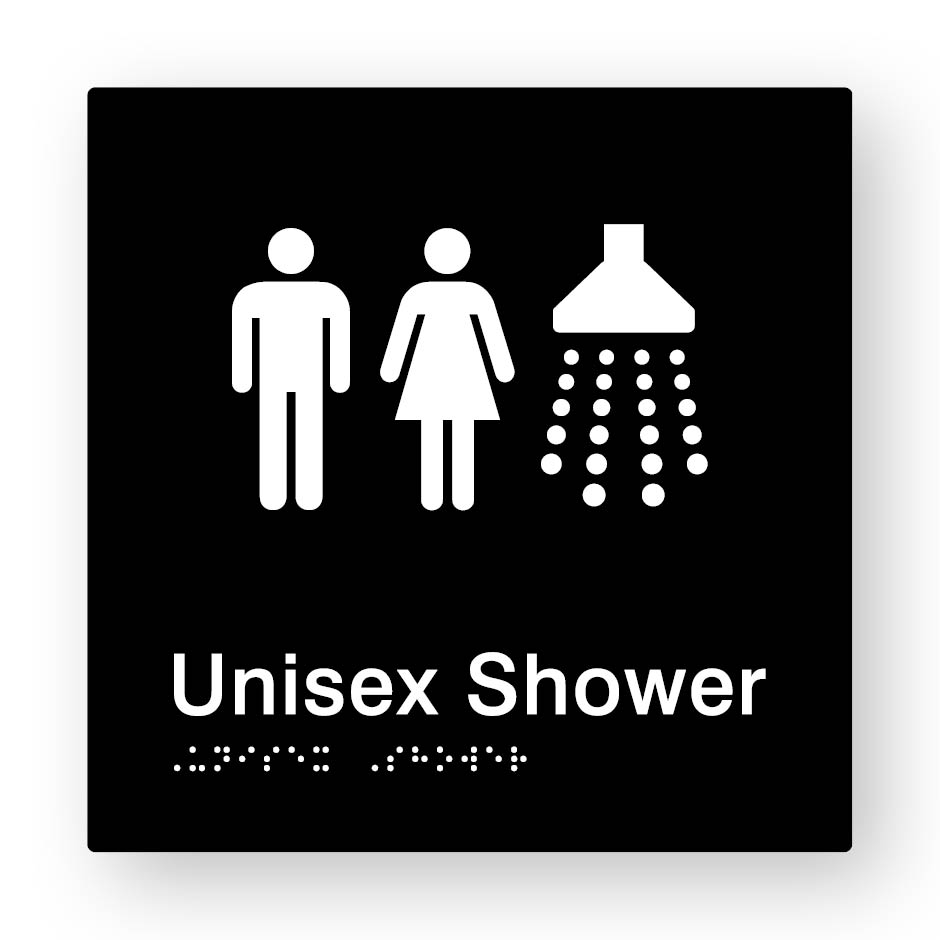 Unisex Shower (SKU-BSS-US) Black