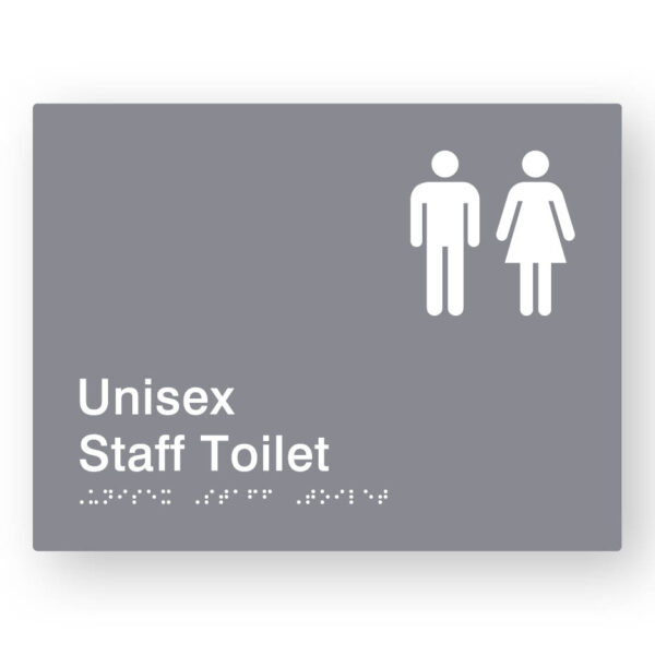 Unisex Staff Toilet (SKU-BSS-UST) Grey