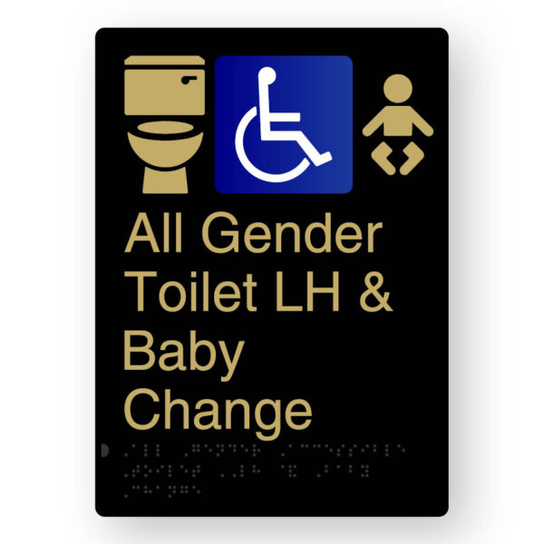 All Gender Accessible Toilet LH & Baby Change (SKU-BFACEP-AGATLBC) BB