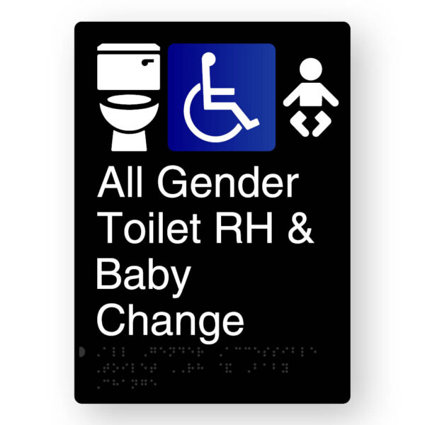 All Gender Accessible Toilet RH & Baby Change (SKU-BFACEP-AGATRBC) AB