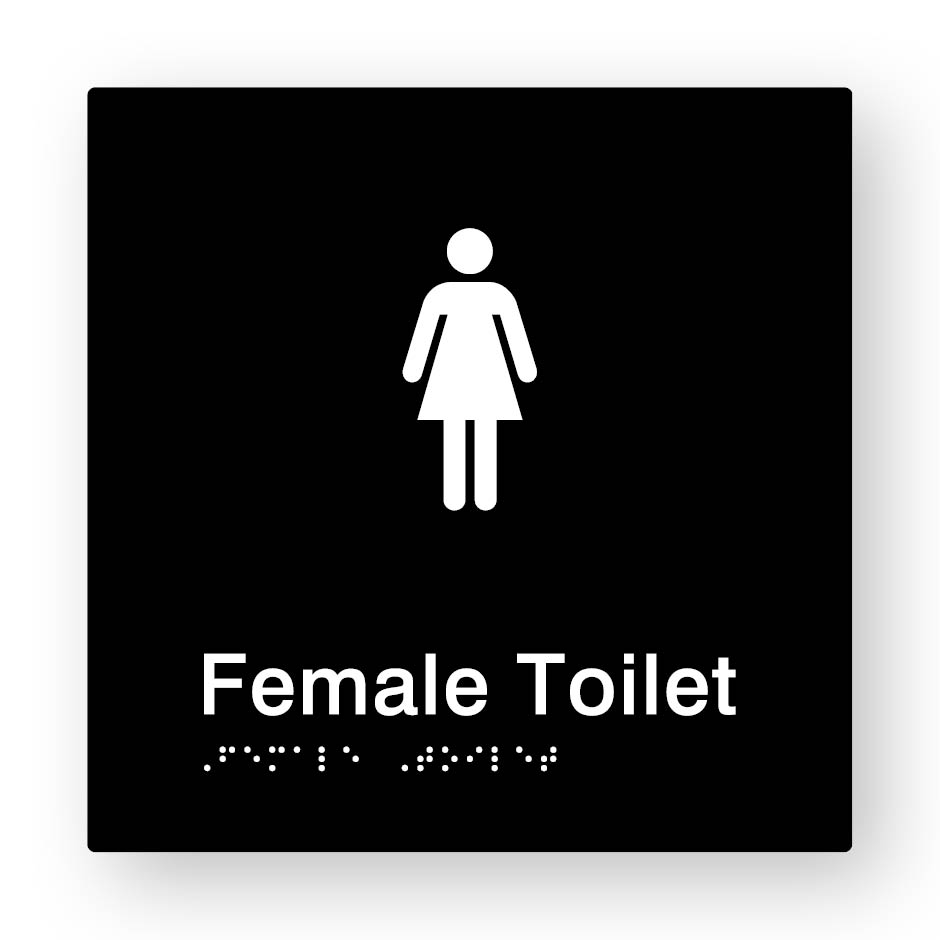 Female Toilet (SKU-BSS-FT) Black 1
