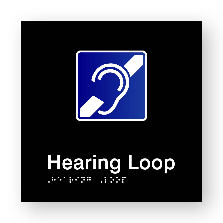 Hearing Loop (SKU-BSS-HL) Black