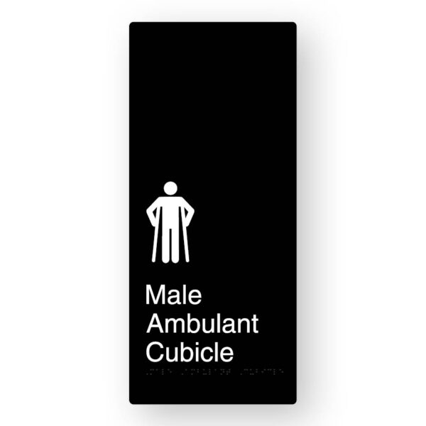 Male Ambulant Cubicle (SKU-BFACE-XL-MAC) AB