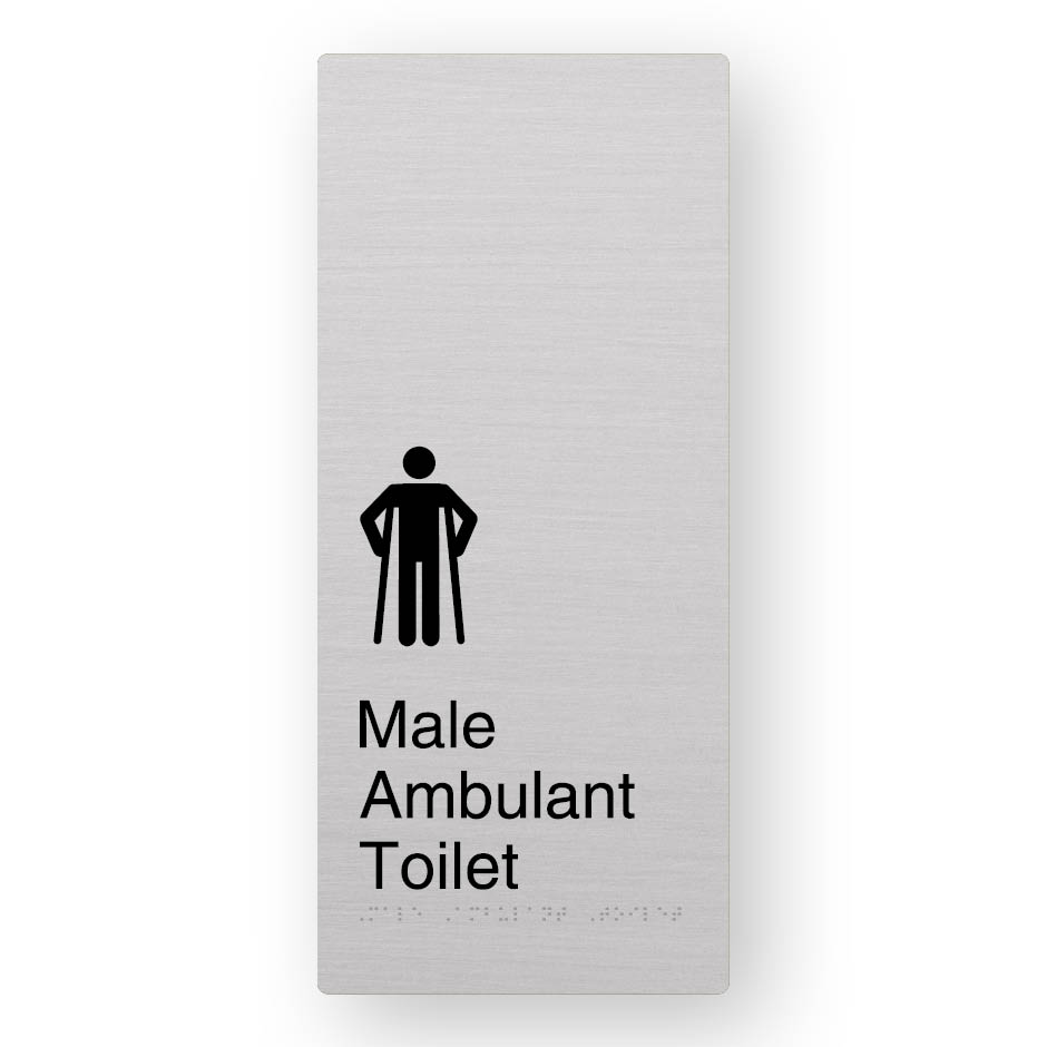 Male Ambulant Toilet (SKU-BFACE-XL-MAT) A