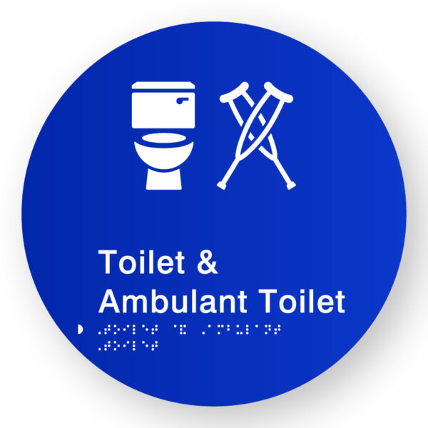 Toilet & Ambulant Toilet (SKU-BSSC-TAT) Blue