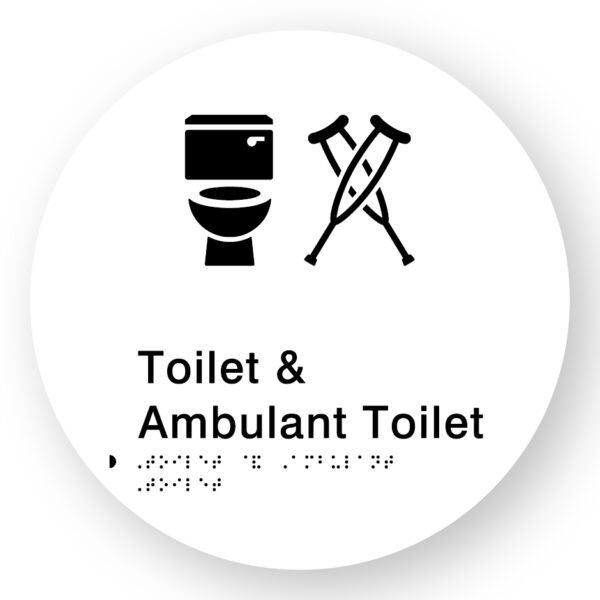 Toilet & Ambulant Toilet (SKU-BSSC-TAT) White