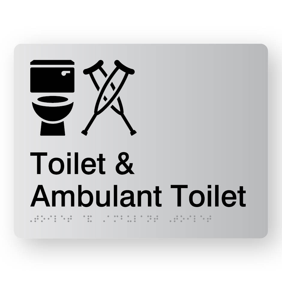 Toilet & Ambulant Toilet (SKU – TAT) Silver