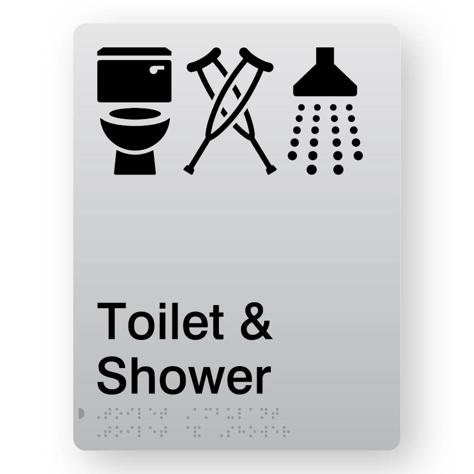 Toilet & Shower (T-C-S) – (SKU – BFP – TATS) Silver