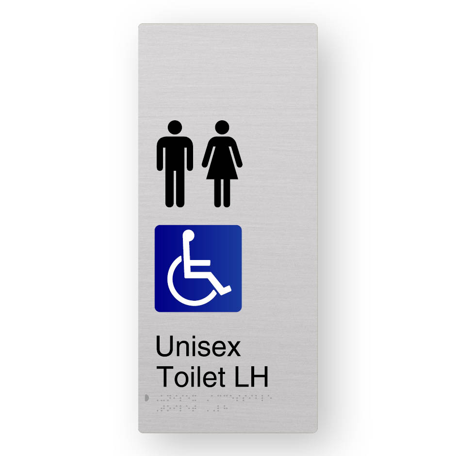 Unisex Accessible Toilet LH (SKU-BFACE-XL-UATL) A