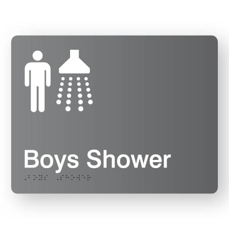 Boys Shower (SKU - BF - BSH) Grey