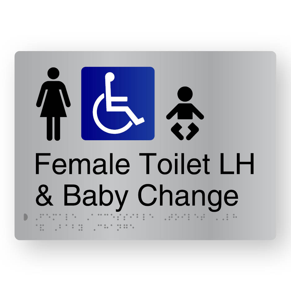 Female Accessible Toilet LH (SKU- BFACE – FATLBC) SS