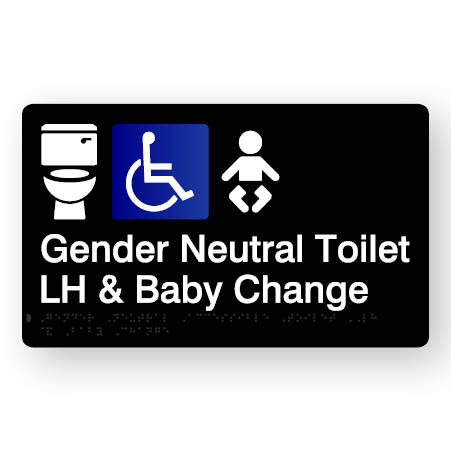 Gender-Neutral-Accessible-Toilet-LH-Baby-Change-SKU-BF-GNATLBC-Black