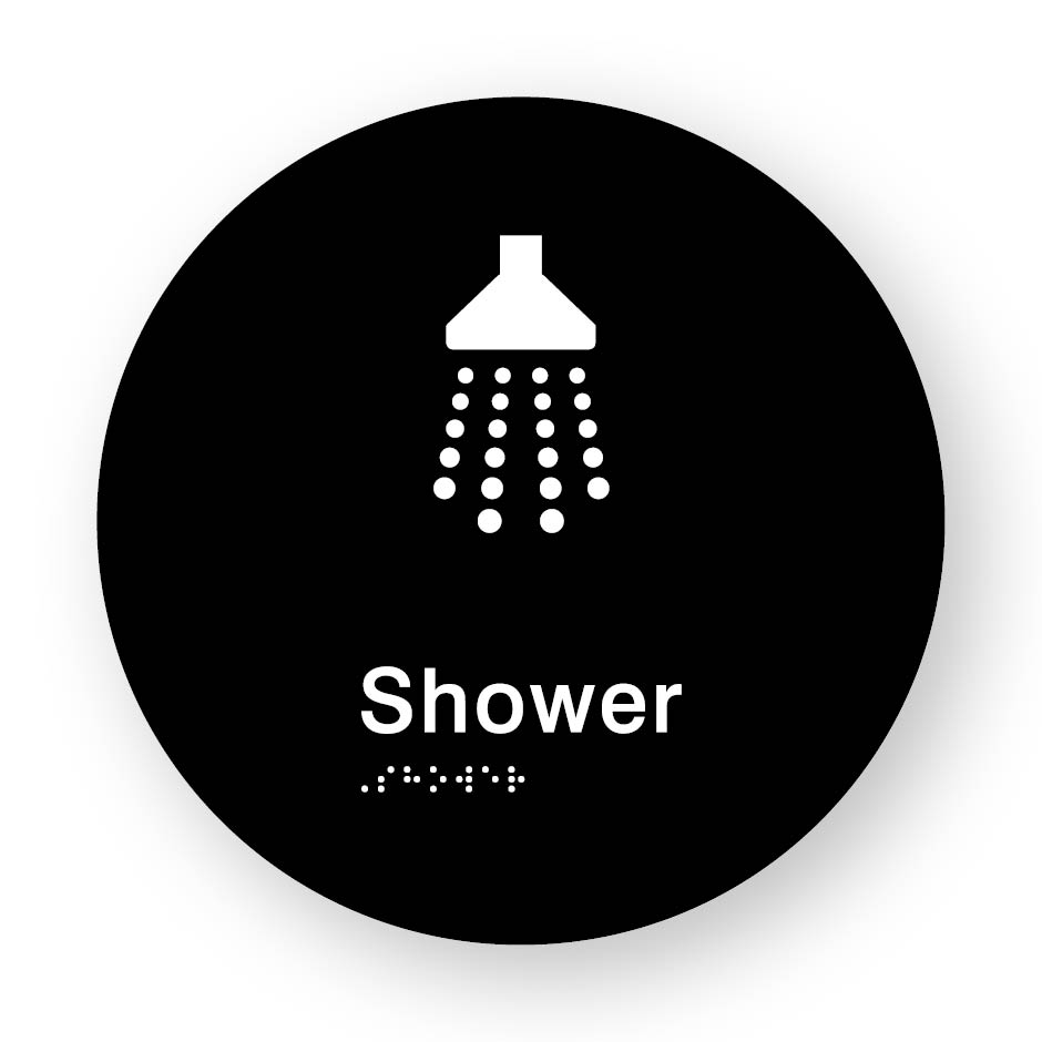 Shower (SKU – TPC – SHOWER) Black