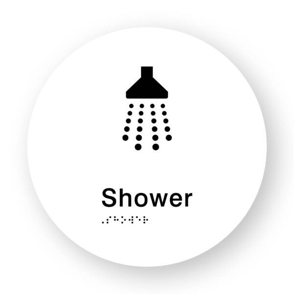 Shower (SKU - TPC - SHOWER) White