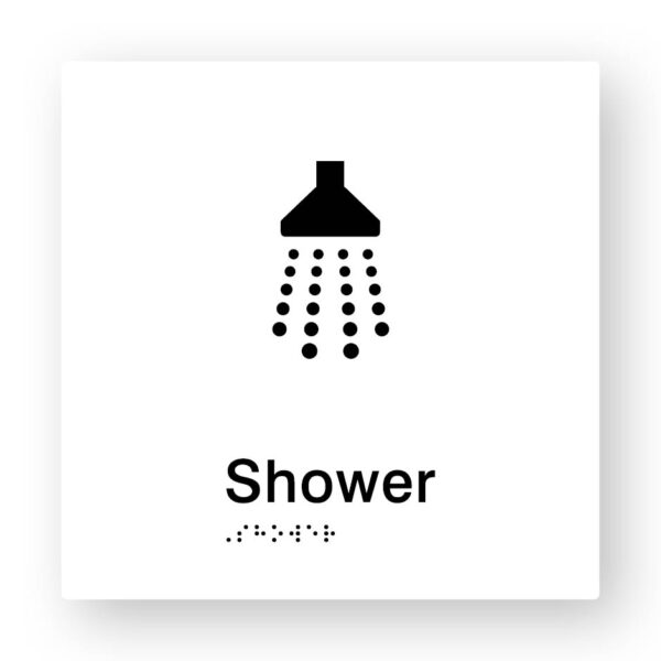 Shower (SKU - TPS - SHOWER) White