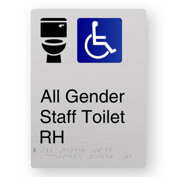 All Gender Accessible Staff Toilet RH (SKU - BFACEP - AGASTR2) A