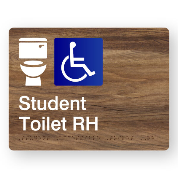 Student Accessible Toilet RH (SKU - STATR) Mid WDGR