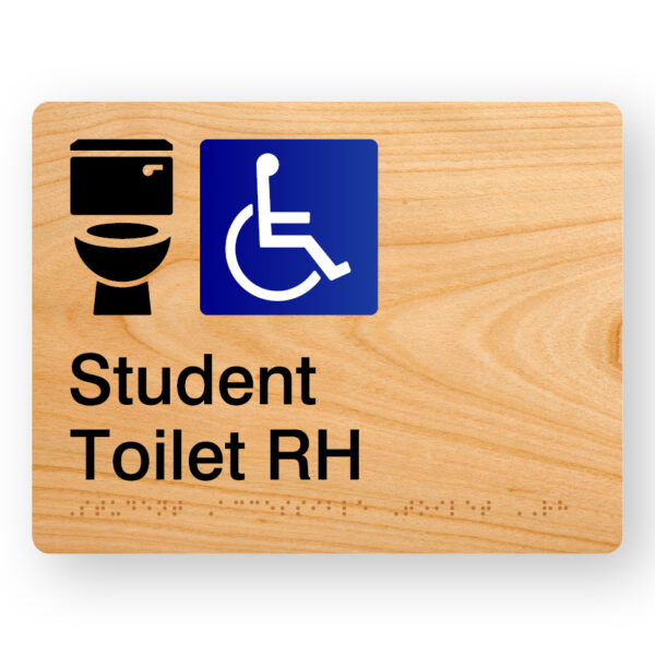 Student Accessible Toilet RH (SKU - STATR) WDGR