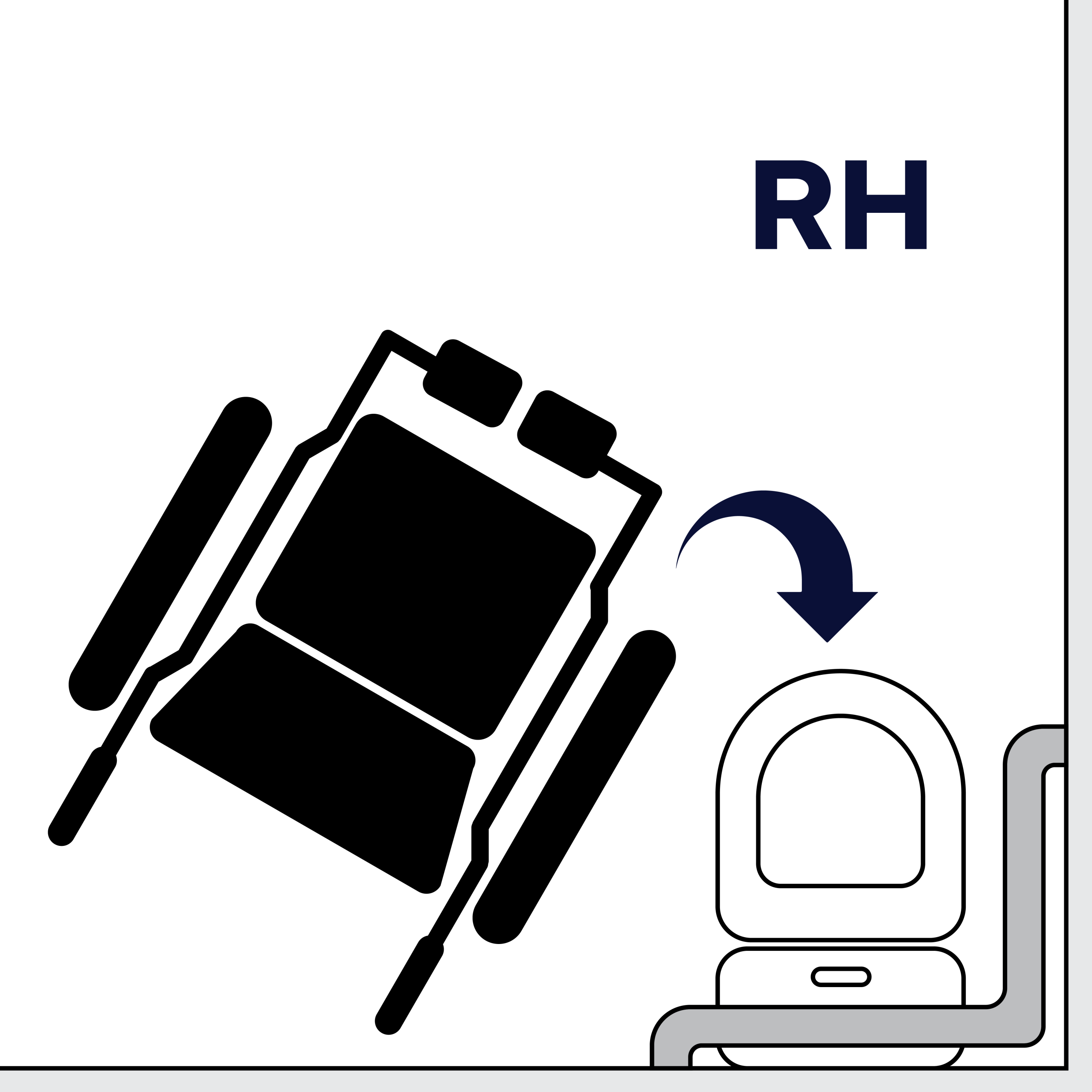 Accessible Toilet RH Illustration Image of an Accessible Toilet RH